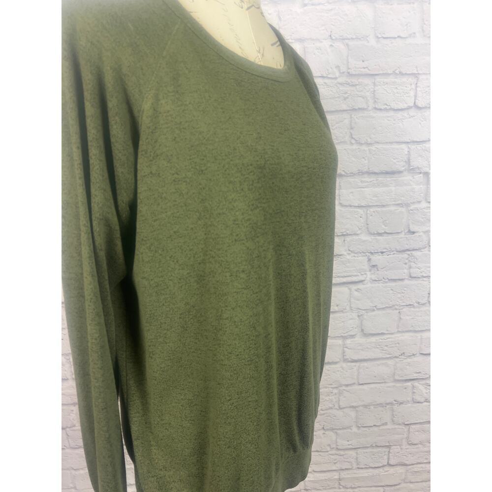 Buffalo by David Bitton Long Sleeve Casual Green Blouse - Picture 2 of 6